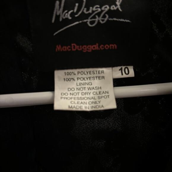 $598 NWT Mac duggal gown size 10 - Picture 10 of 11